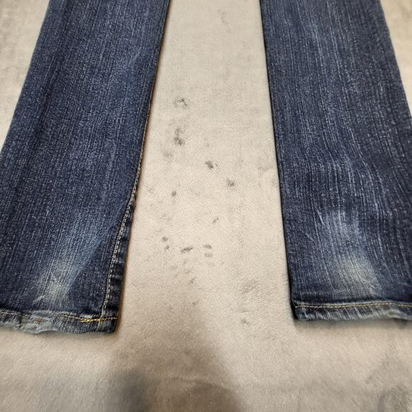 Guess Jeans Womens 26 Blue Skinny Leg Stretch Denim 5 Pocket JTC8124 Zip Fly - Picture 11 of 12